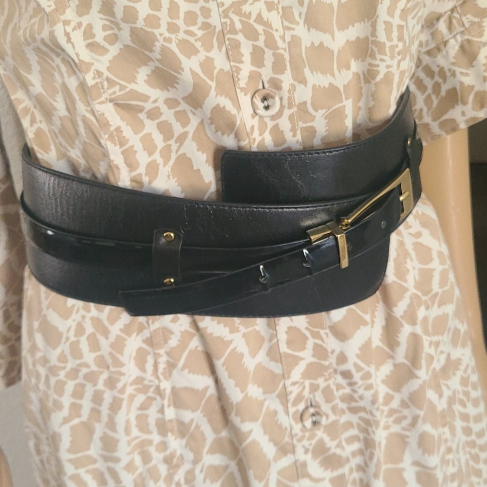 Leather belt